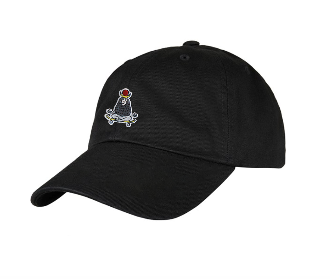 'Skate and meditate' dad cap