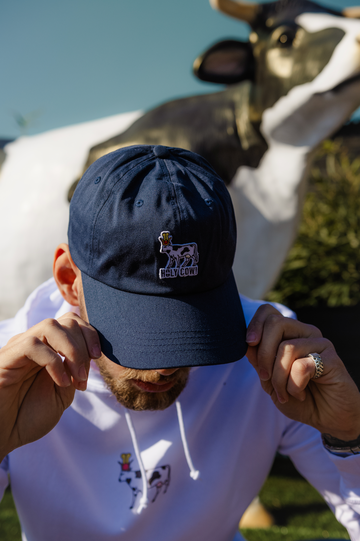 Holy cow! dad cap