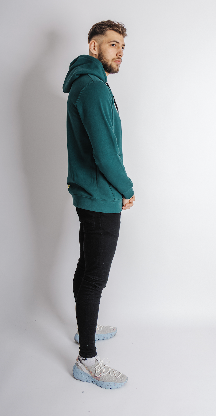 label green hoodie - normal fit