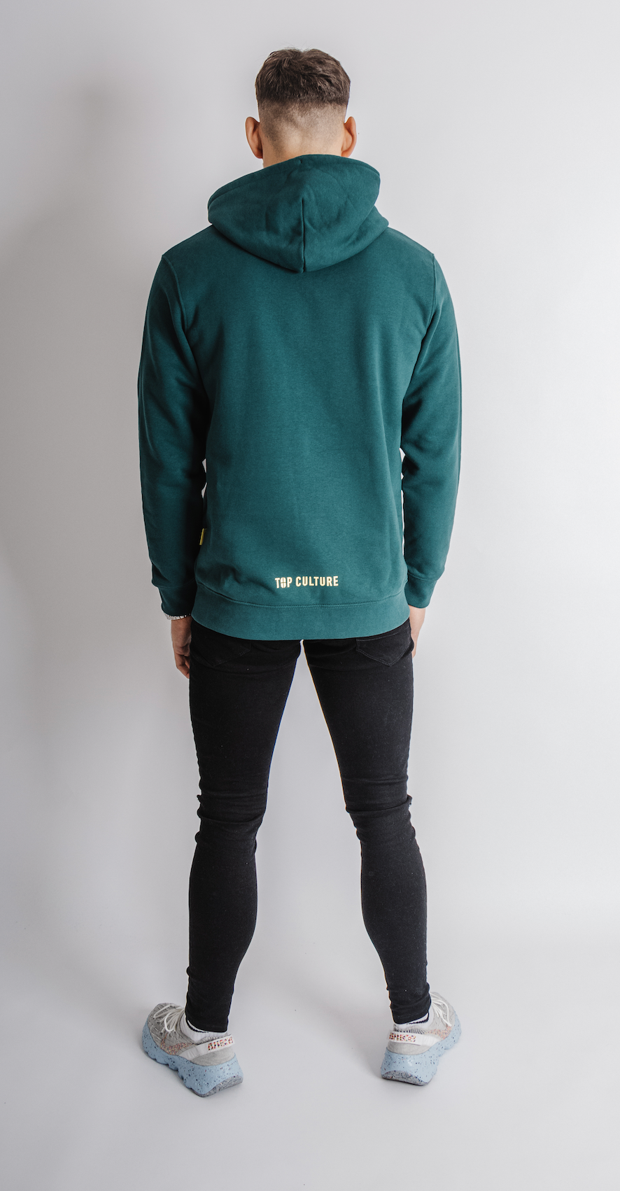 label green hoodie - normal fit