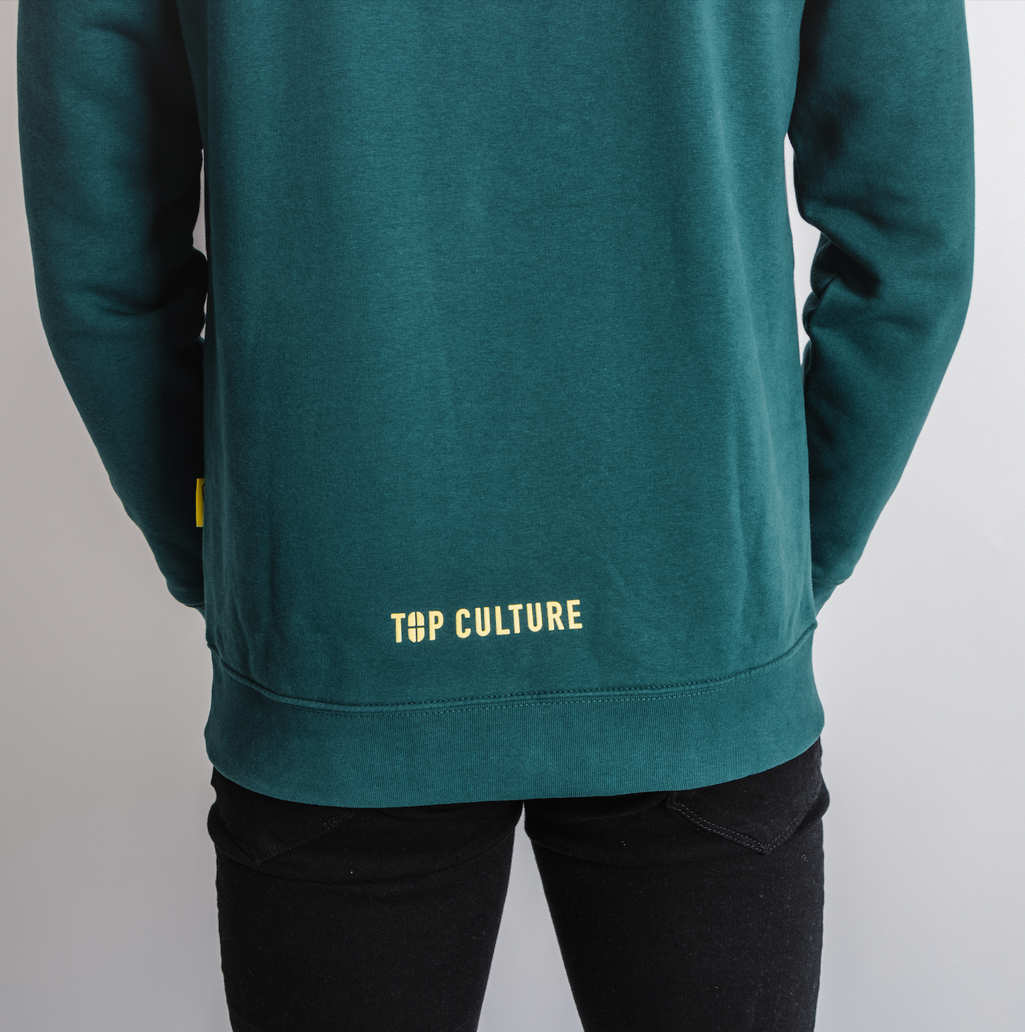 label green hoodie - normal fit