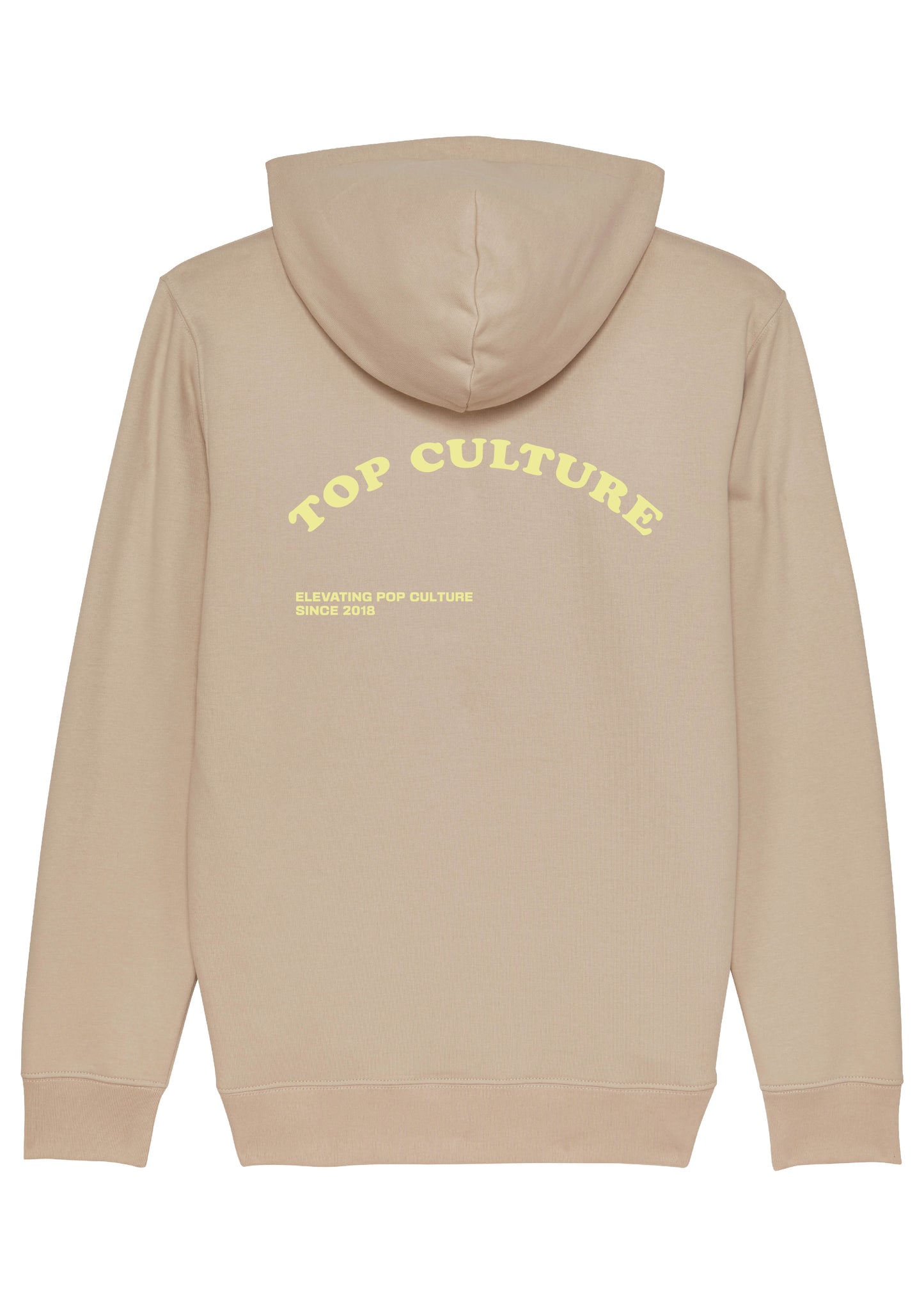 'Fluffy teddy Tut' Sand color hoodie