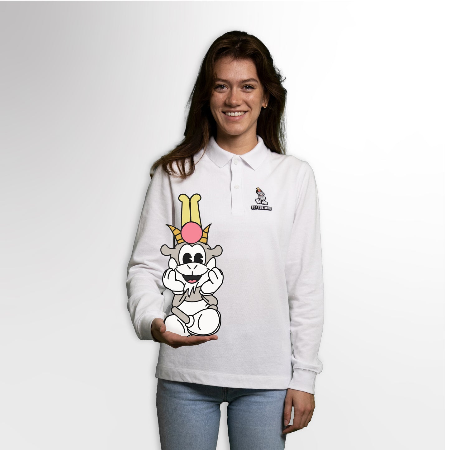 G.o.a.t. Longsleeve polo women