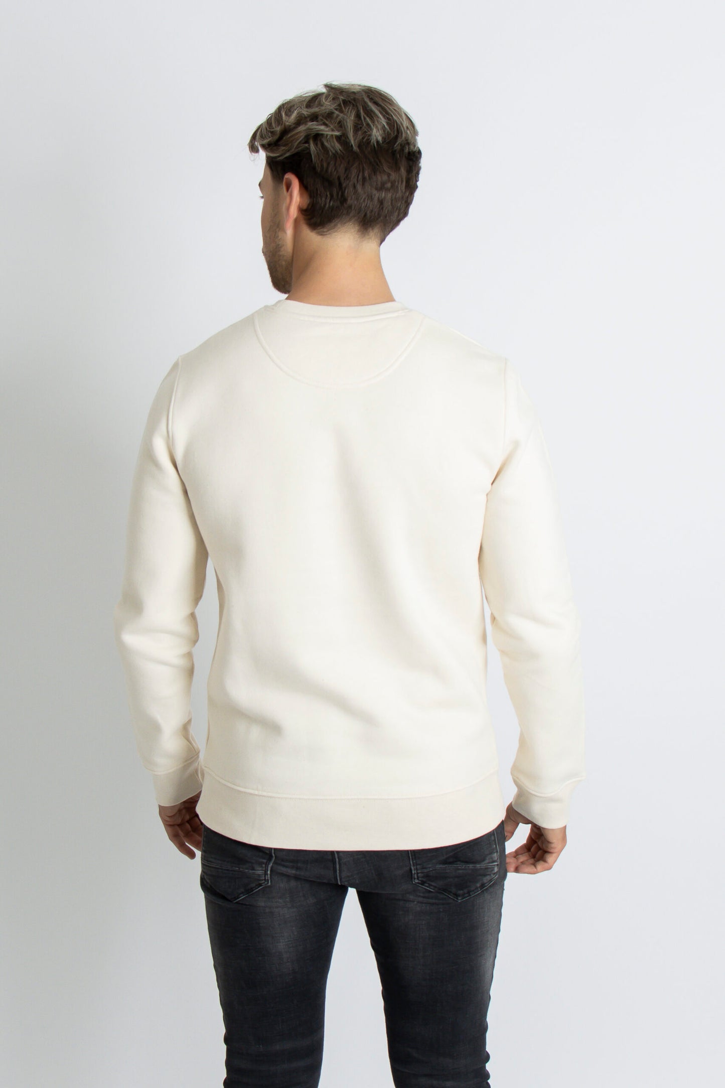 'Skate and meditate' undyed sweater