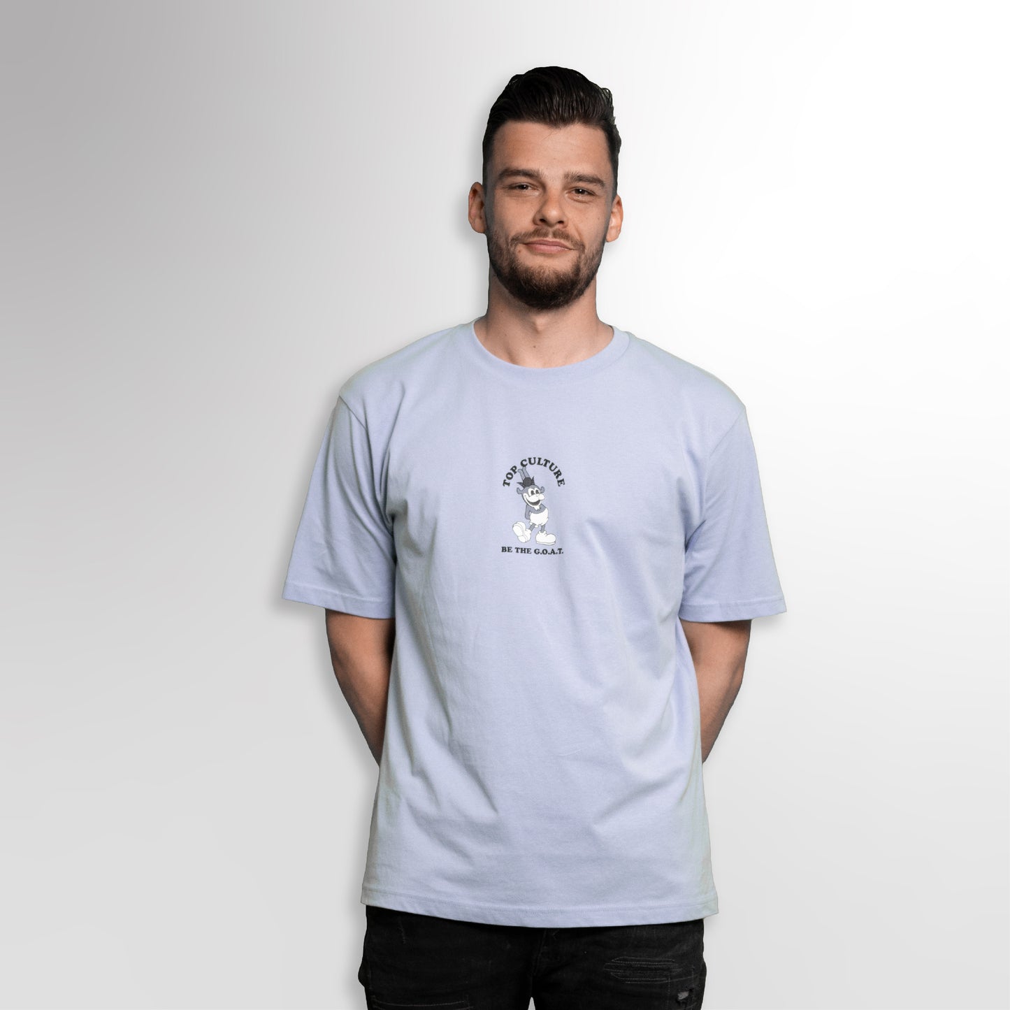 G.o.a.t. baby blue t-shirt