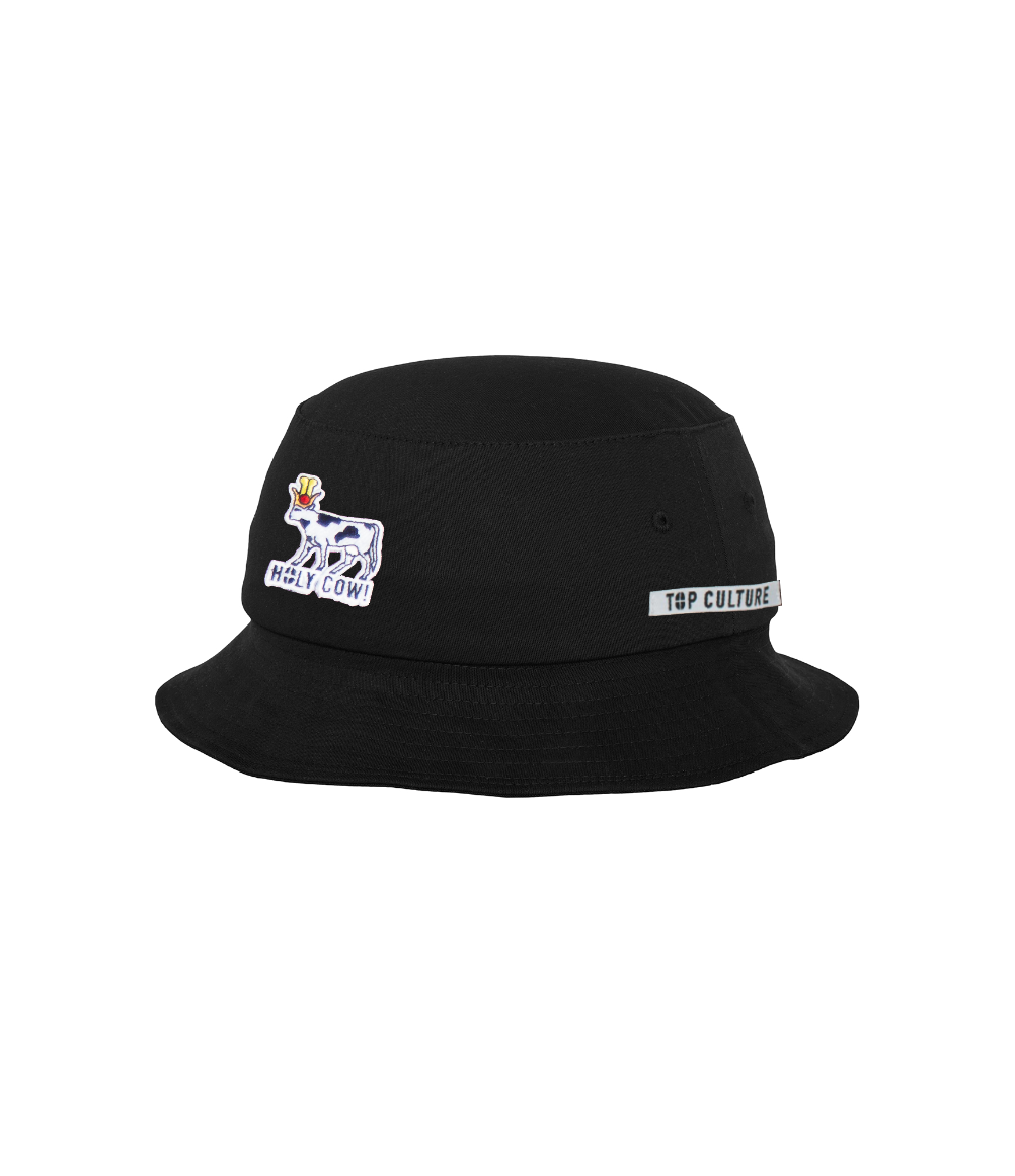 Holy cow! bucket hat