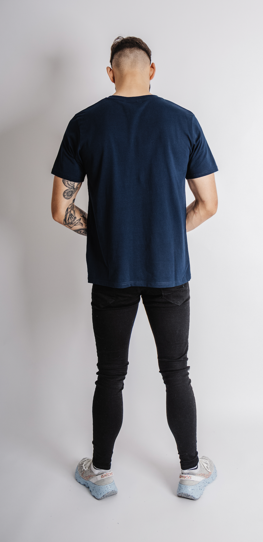 'Sechmet' navy t-shirt - loose fit