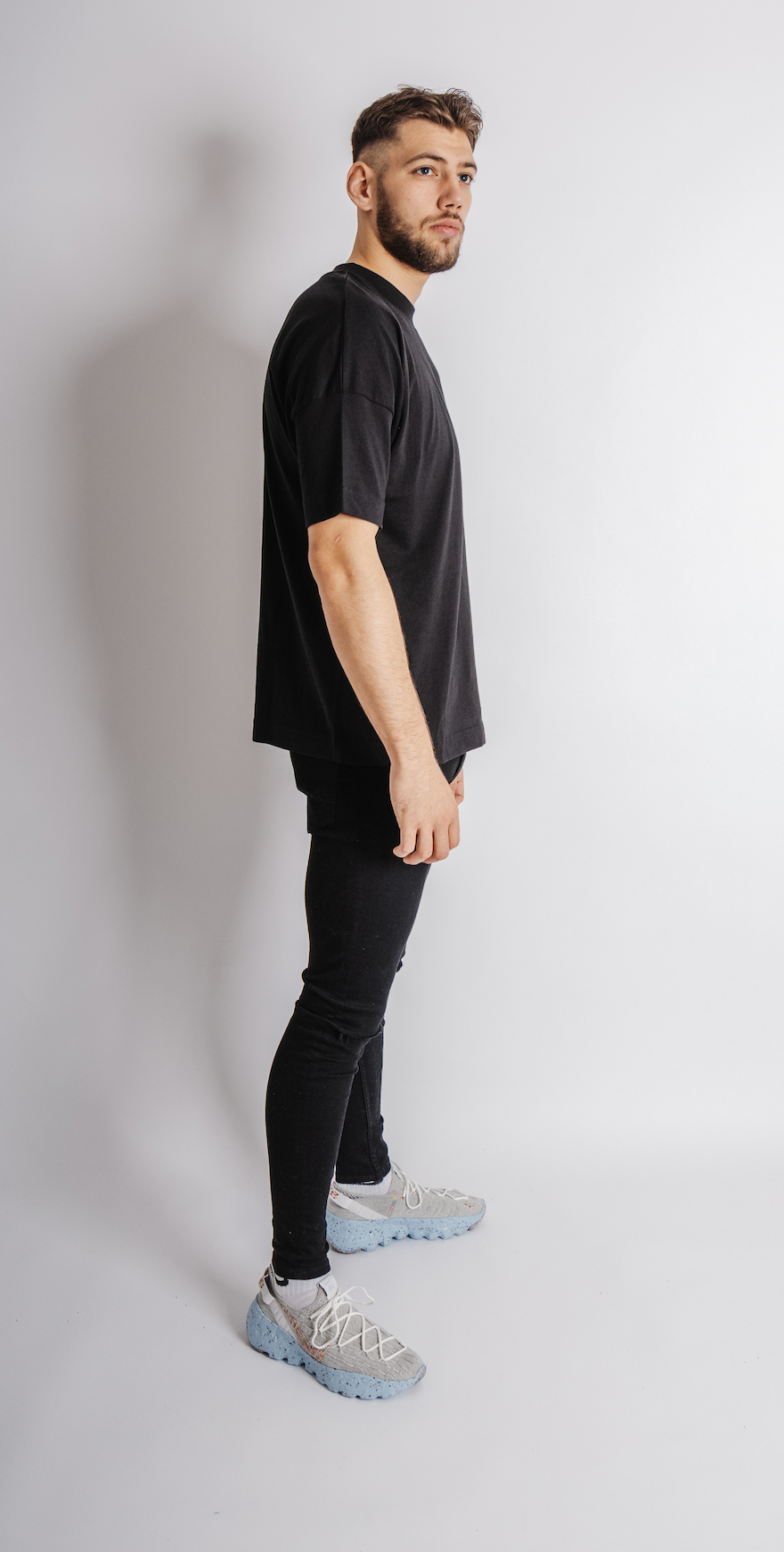 'good things' black t-shirt - oversized fit