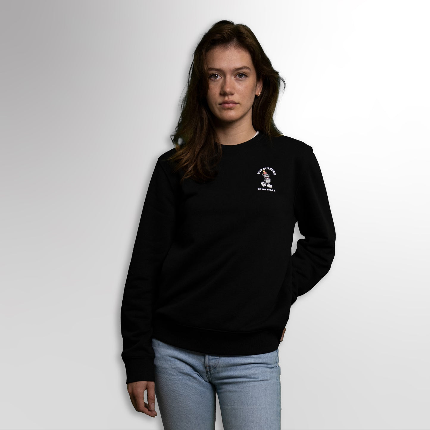 G.o.a.t. black sweater women