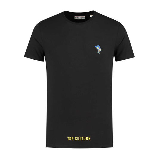 Basic black logo t-shirt (men)