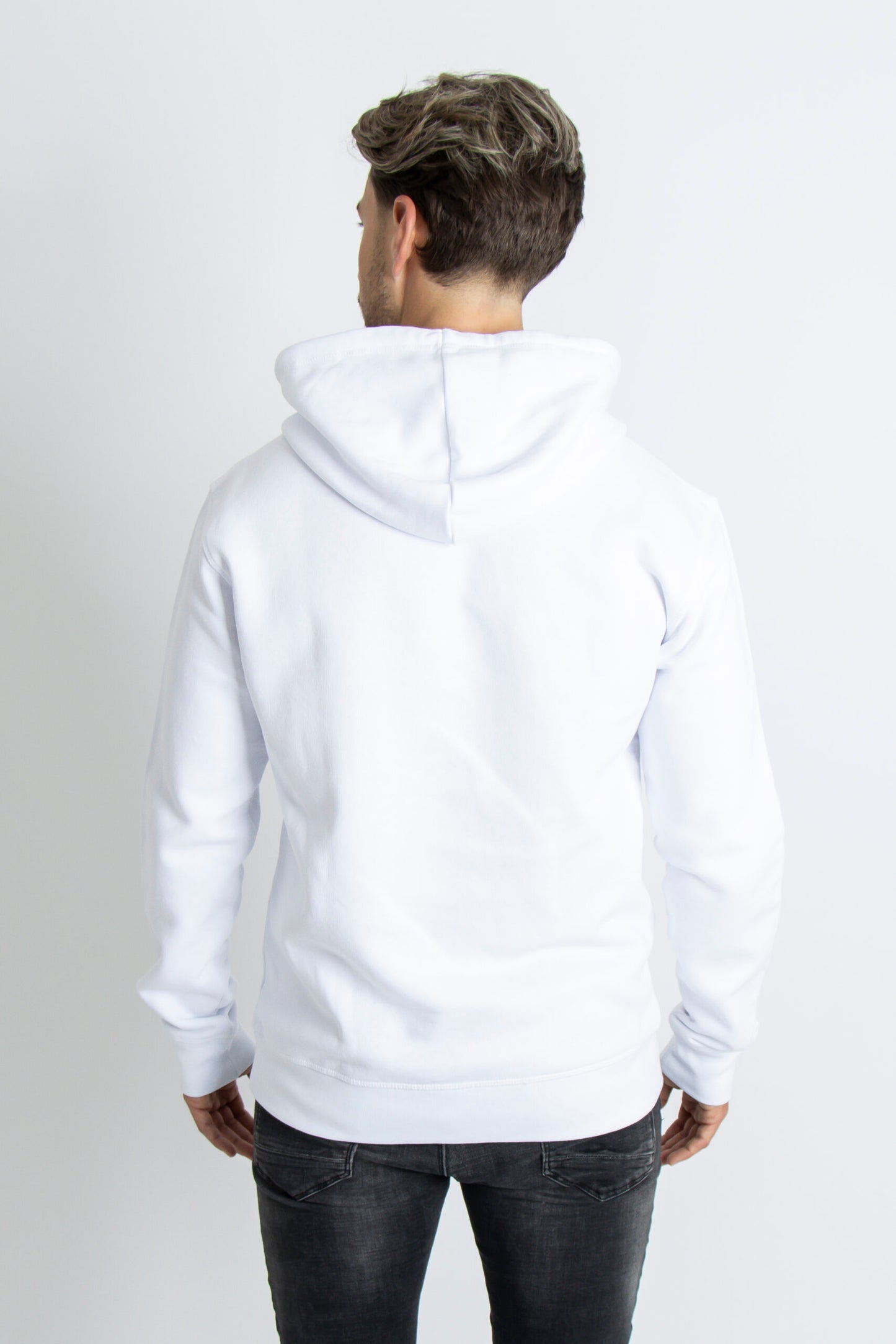 Holy cow! White hoodie