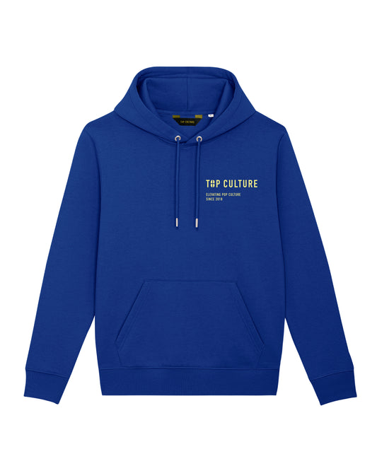 Basic bright blue hoodie